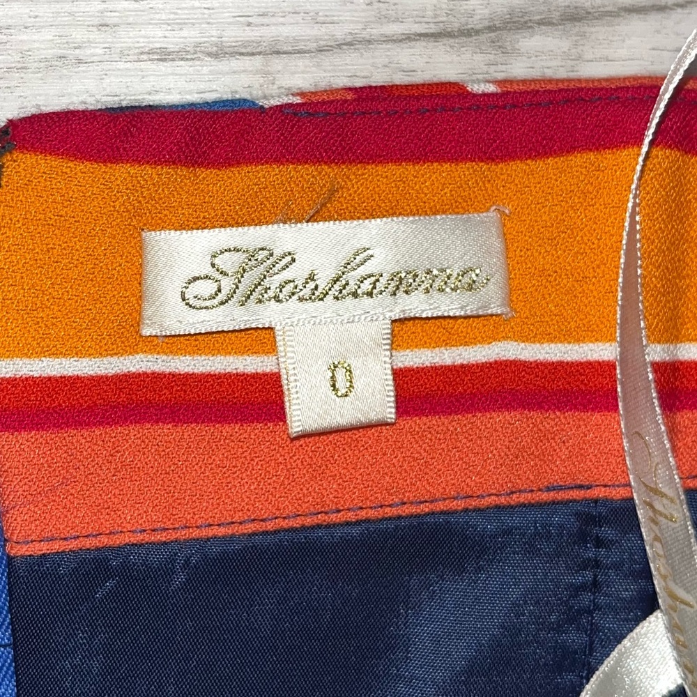Shoshanna Striped Dress Size 0 - Picture 2 of 5